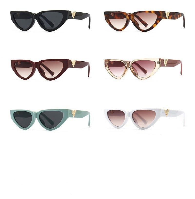 Lunettes de Soleil Vintage Cat Eye