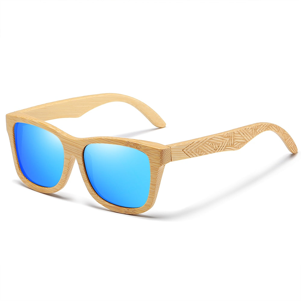 Lunettes de Soleil Polarisées Ezreal 100% en Bambou