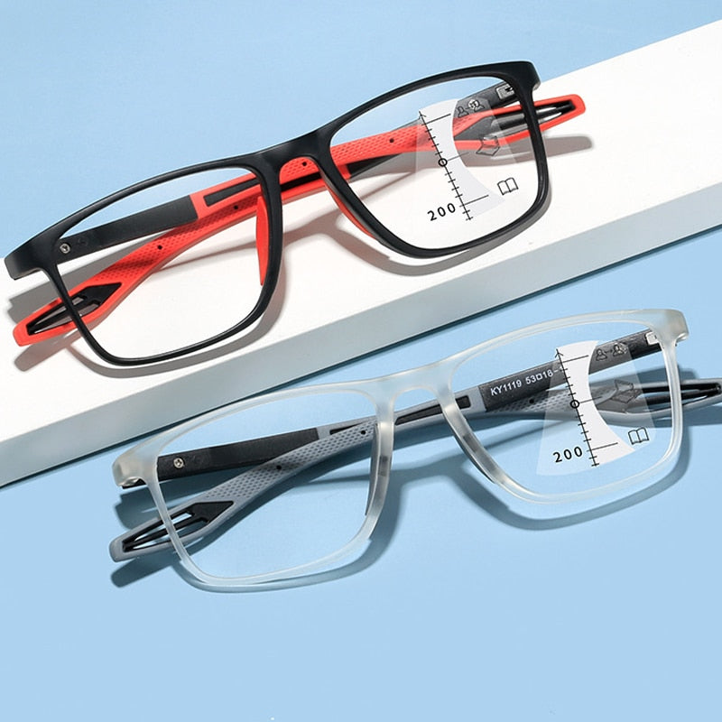 Lunettes Loupes Progressives Anti Lumière Bleue