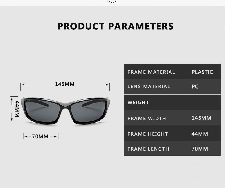 Lunettes de Soleil Polarisées Sport