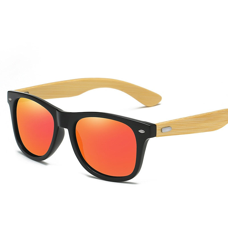 Lunettes de Soleil Polarisées en Bambou