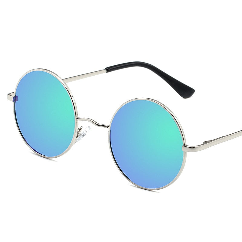 Lunettes de Soleil Polarisées Ronde Rétro