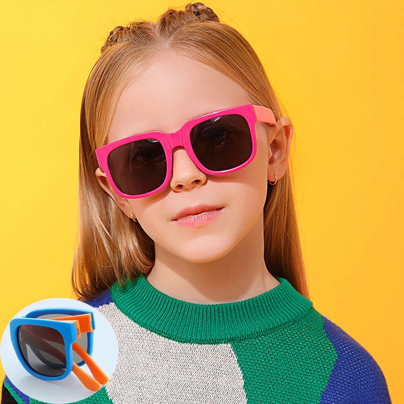 Lunettes de Soleil Pliable Enfant